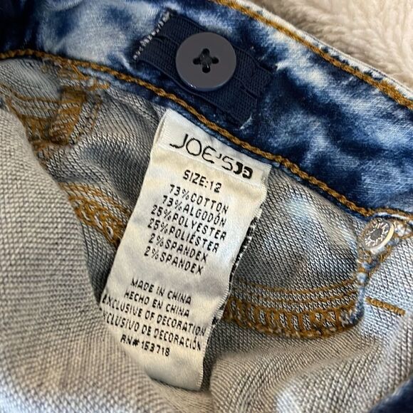 Joe’s Jeans girls size 12 tween jigging denim Tie Dye - Picture 8 of 10